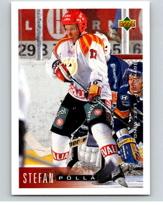 1995-96 Swedish Upper Deck #31 Stefan Polla V80050 Image 1