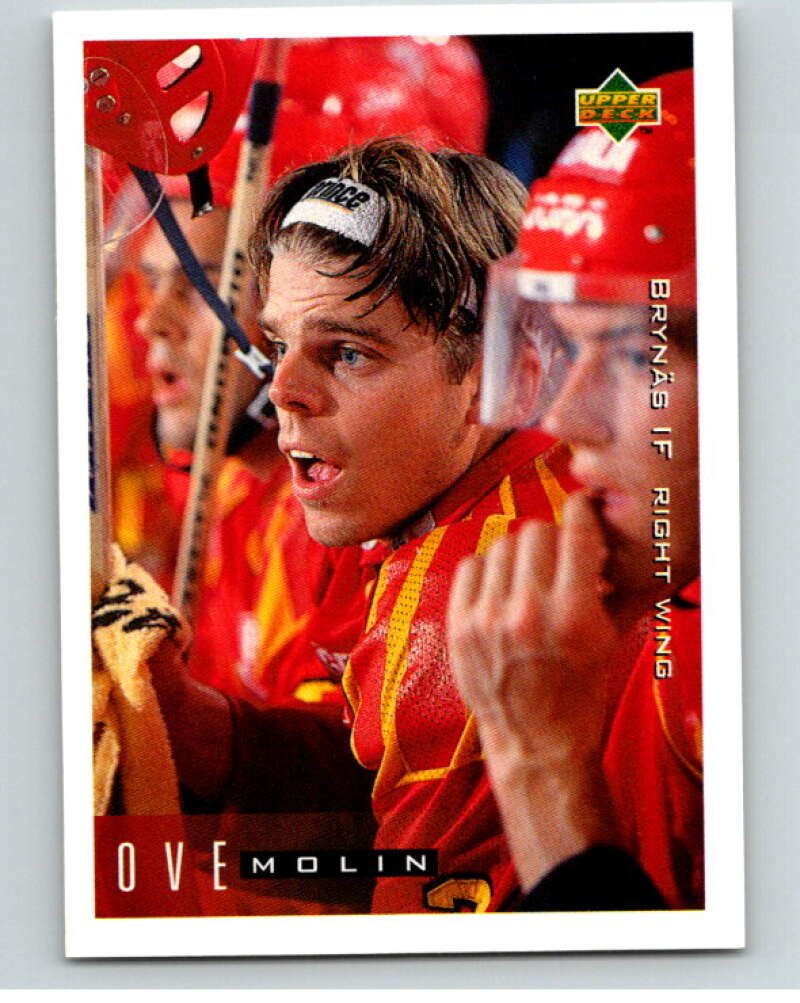 1995-96 Swedish Upper Deck #33 Ove Molin V80055 Image 1