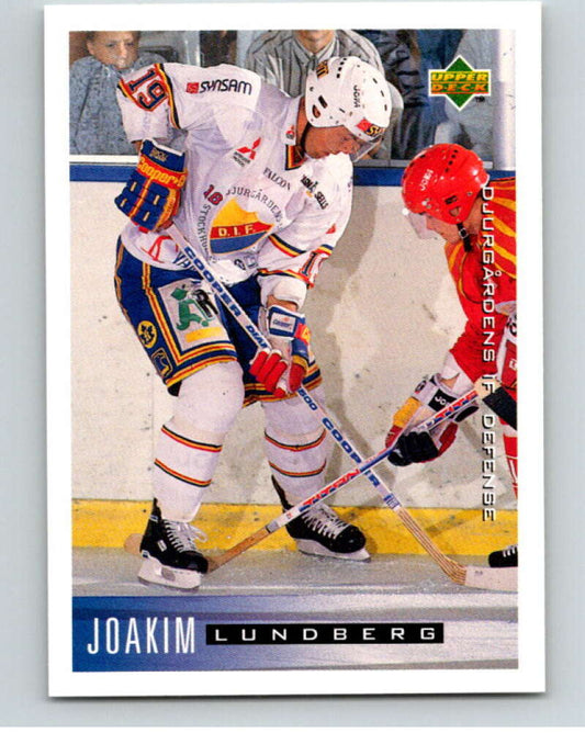 1995-96 Swedish Upper Deck #41 Joakim Lundberg V80067 Image 1