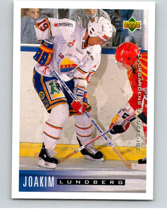 1995-96 Swedish Upper Deck #41 Joakim Lundberg V80068 Image 1