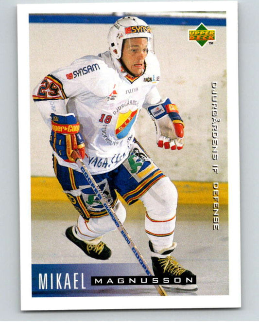 1995-96 Swedish Upper Deck #43 Mikael Magnusson V80072 Image 1