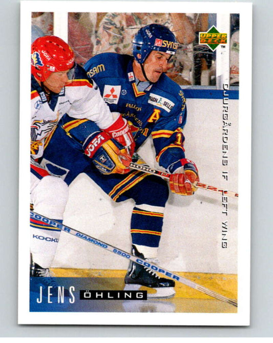 1995-96 Swedish Upper Deck #52 Jens Ohling V80087 Image 1