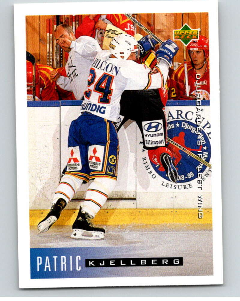 1995-96 Swedish Upper Deck #53 Patric Kjellberg V80089 Image 1