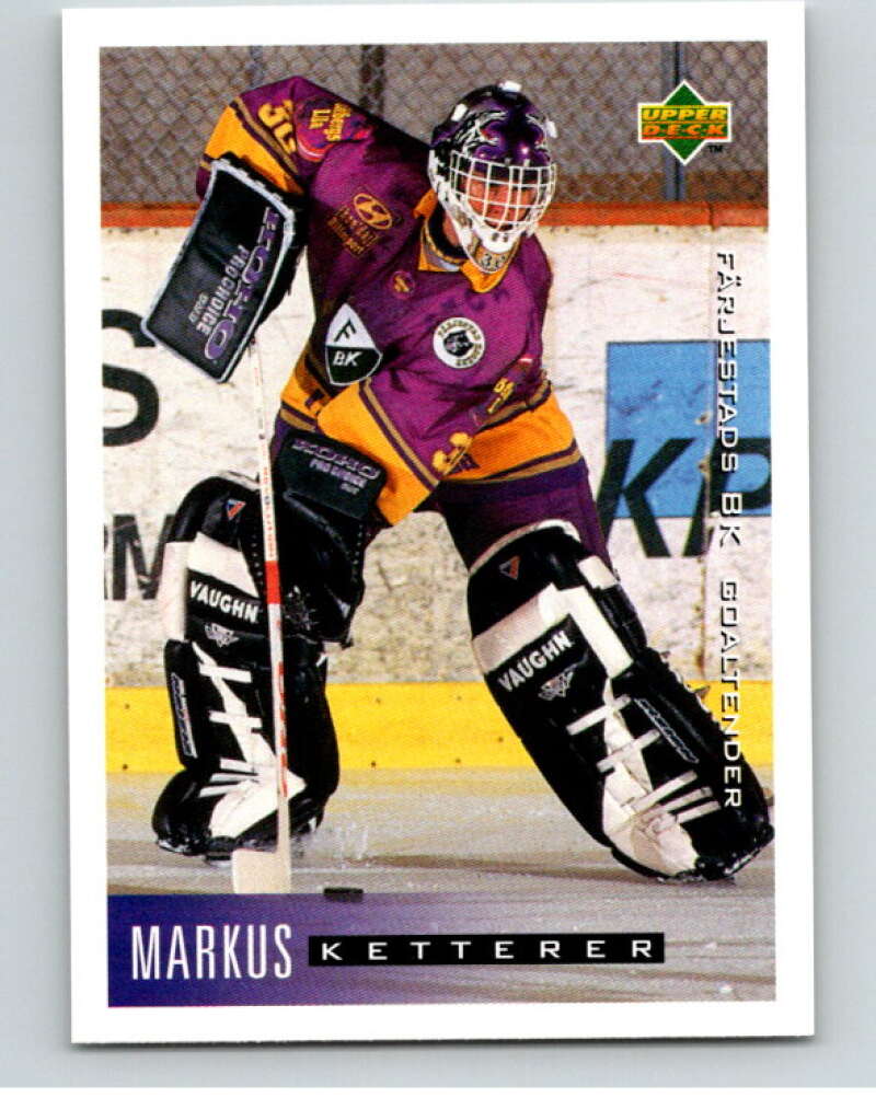 1995-96 Swedish Upper Deck #56 Markus Ketterer V80093 Image 1
