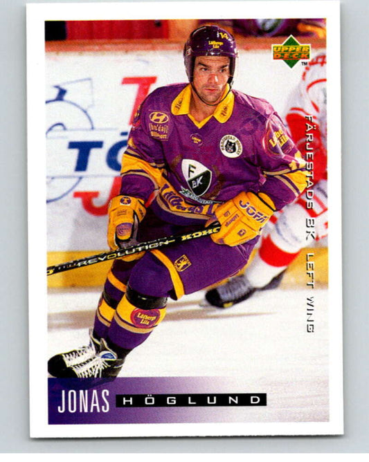 1995-96 Swedish Upper Deck #68 Jonas Hoglund V80113 Image 1