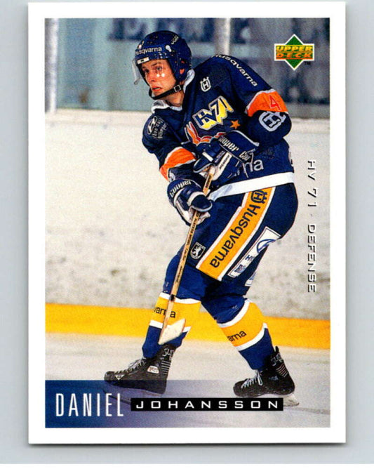 1995-96 Swedish Upper Deck #80 Daniel Johansson V80131 Image 1