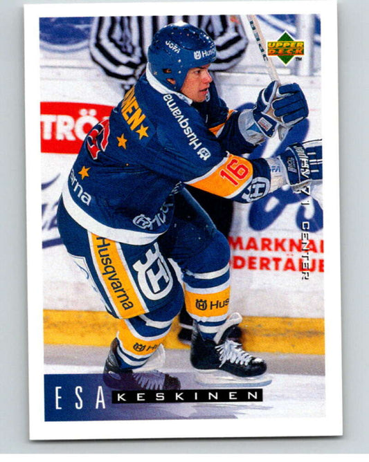 1995-96 Swedish Upper Deck #89 Esa Keskinen V80148 Image 1