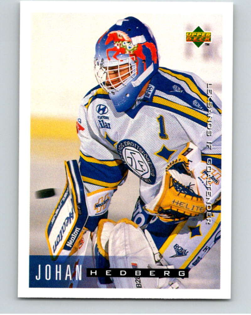 1995-96 Swedish Upper Deck #94 Johan Hedberg V80158 Image 1