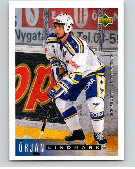 1995-96 Swedish Upper Deck #98 Orjan Lindmark V80162 Image 1