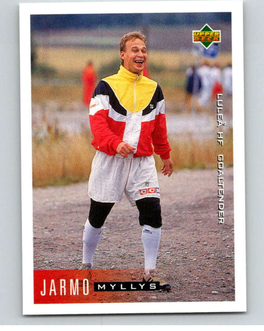 1995-96 Swedish Upper Deck #113 Jarmo Myllys V80189 Image 1