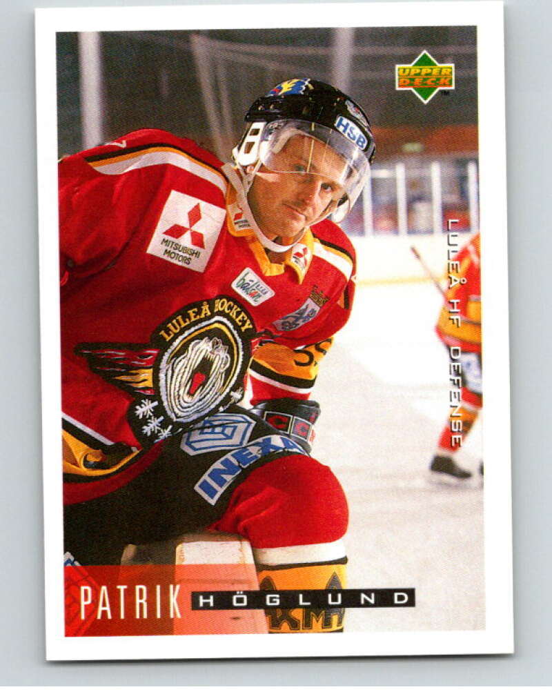 1995-96 Swedish Upper Deck #115 Patrik Hoglund V80193 Image 1