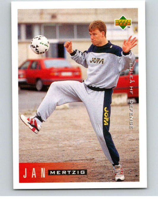 1995-96 Swedish Upper Deck #117 Jan Mertzig V80199 Image 1