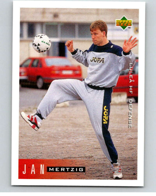 1995-96 Swedish Upper Deck #117 Jan Mertzig V80200 Image 1