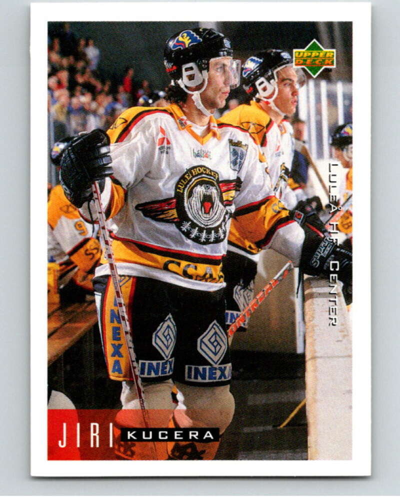 1995-96 Swedish Upper Deck #126 Jiri Kucera V80211 Image 1
