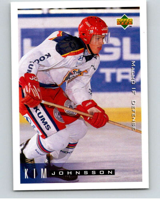 1995-96 Swedish Upper Deck #134 Kim Johnsson V80221 Image 1