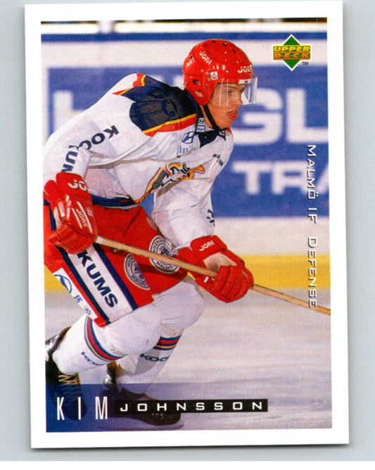 1995-96 Swedish Upper Deck #134 Kim Johnsson V80222 Image 1