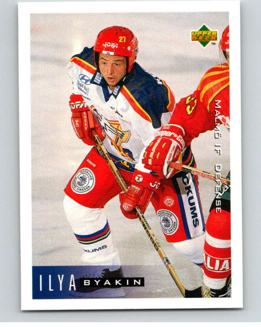 1995-96 Swedish Upper Deck #136 Ilya Byakin V80226 Image 1