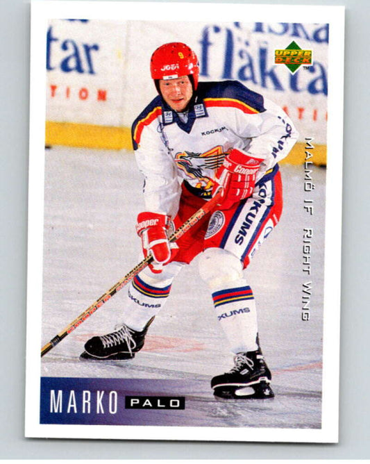 1995-96 Swedish Upper Deck #140 Marko Palo V80230 Image 1
