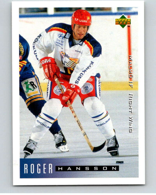 1995-96 Swedish Upper Deck #144 Roger Hansson V80237 Image 1