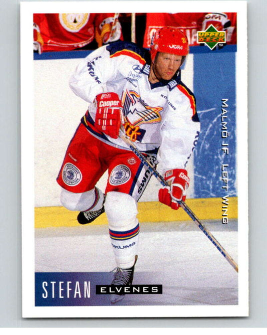 1995-96 Swedish Upper Deck #150 Stefan Elvenes V80249 Image 1
