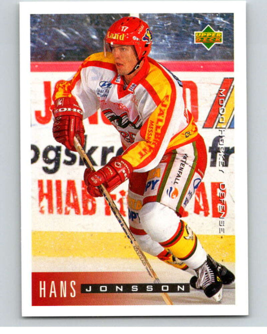 1995-96 Swedish Upper Deck #156 Hans Jonsson V80260 Image 1