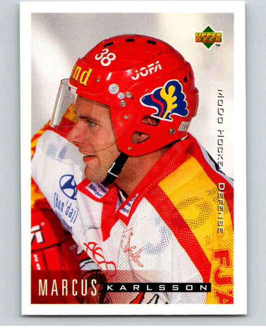 1995-96 Swedish Upper Deck #158 Marcus Karlsson V80261 Image 1