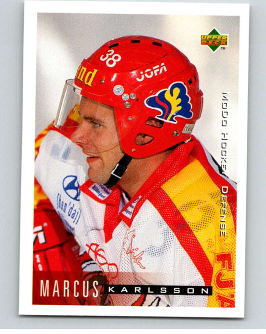 1995-96 Swedish Upper Deck #158 Marcus Karlsson V80262 Image 1