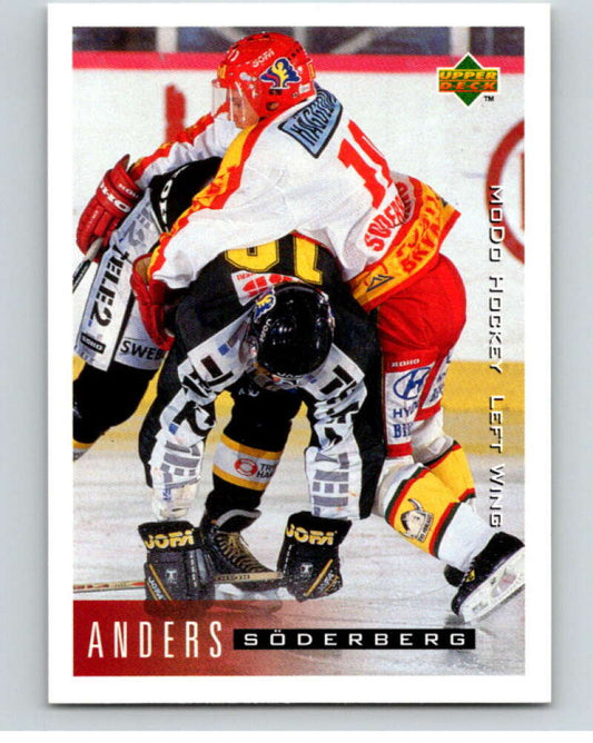 1995-96 Swedish Upper Deck #161 Anders Soderberg V80265 Image 1