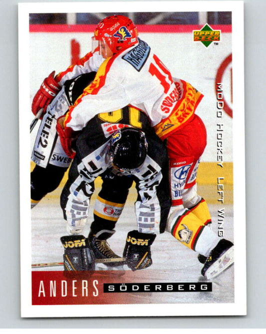 1995-96 Swedish Upper Deck #161 Anders Soderberg V80266 Image 1
