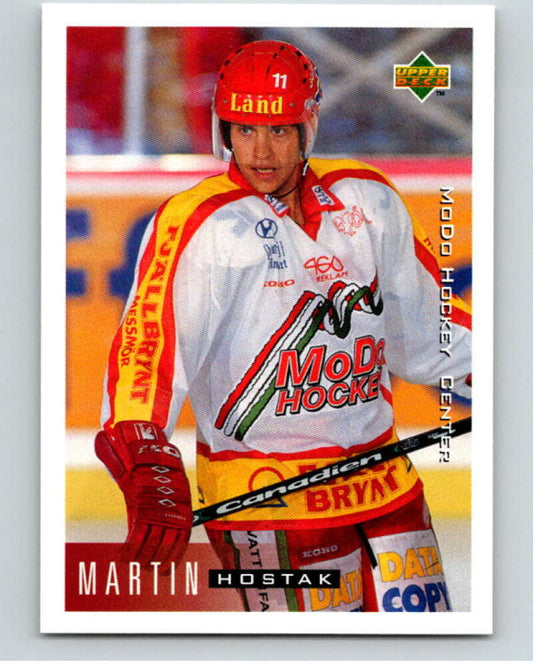1995-96 Swedish Upper Deck #162 Martin Hostak V80268 Image 1