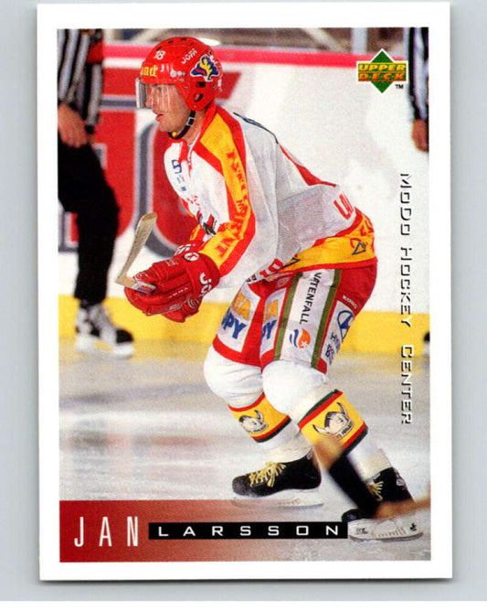 1995-96 Swedish Upper Deck #165 Jan Larsson V80276 Image 1