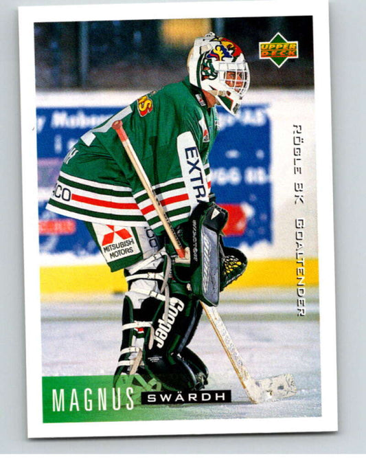 1995-96 Swedish Upper Deck #170 Magnus Swardh V80283 Image 1