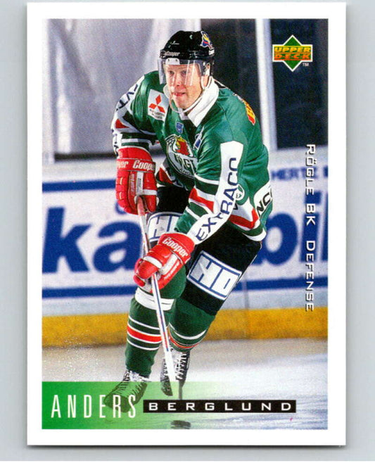 1995-96 Swedish Upper Deck #171 Anders Berglund V80284 Image 1