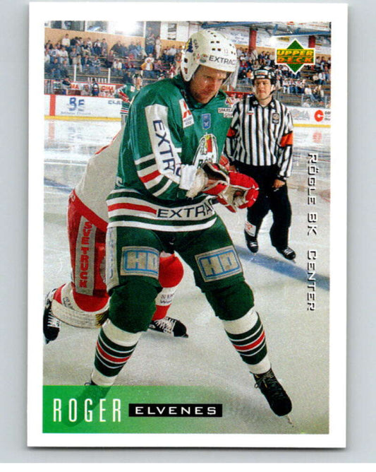 1995-96 Swedish Upper Deck #179 Roger Elvenes V80299 Image 1