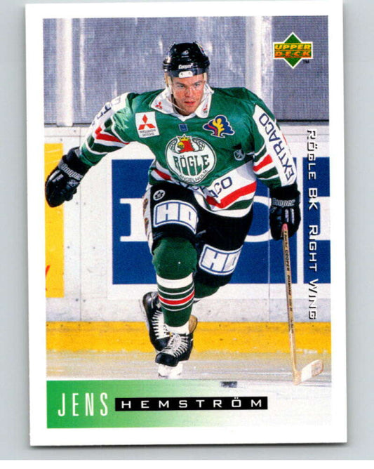 1995-96 Swedish Upper Deck #181 Jens Hemstrom V80303 Image 1