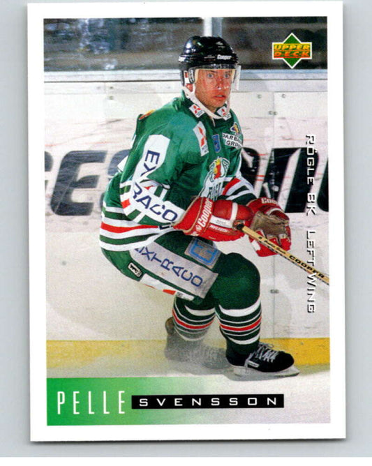 1995-96 Swedish Upper Deck #182 Pelle Svensson V80305 Image 1