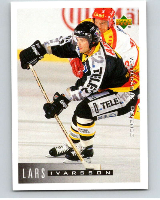 1995-96 Swedish Upper Deck #187 Lars Ivarsson V80312 Image 1