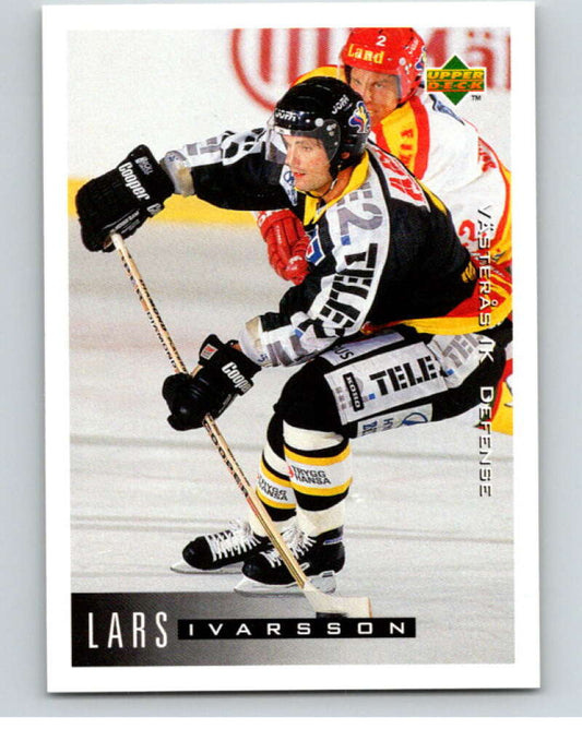 1995-96 Swedish Upper Deck #187 Lars Ivarsson V80314 Image 1