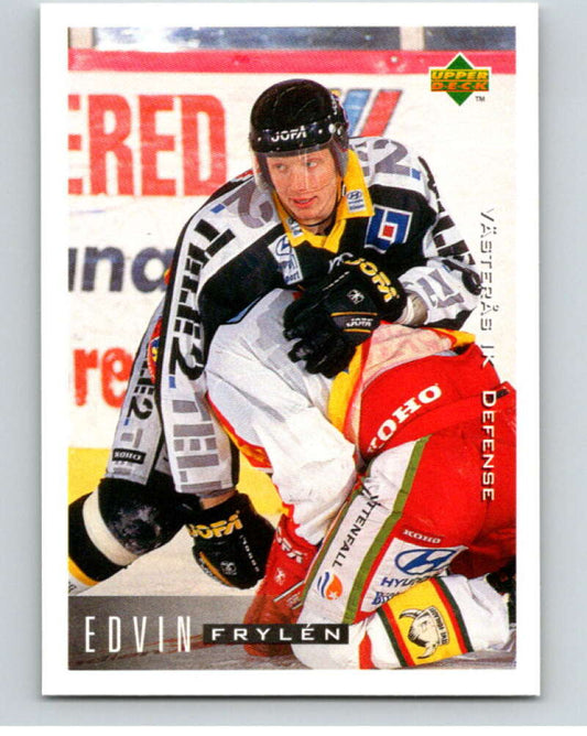 1995-96 Swedish Upper Deck #188 Edvin Frylen V80316 Image 1