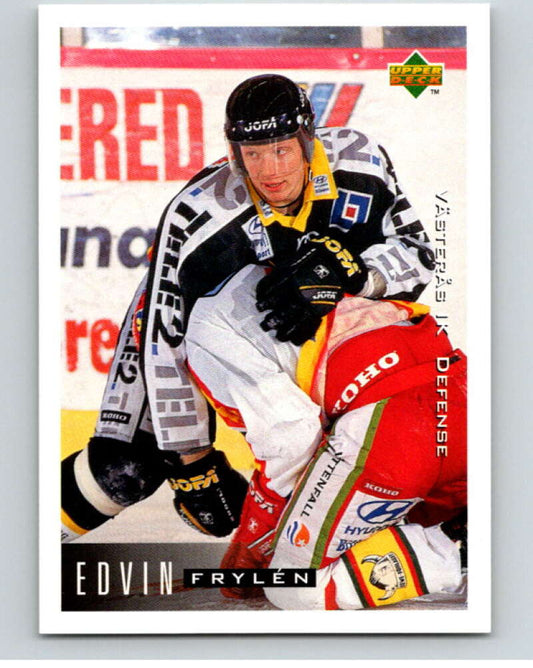 1995-96 Swedish Upper Deck #188 Edvin Frylen V80318 Image 1