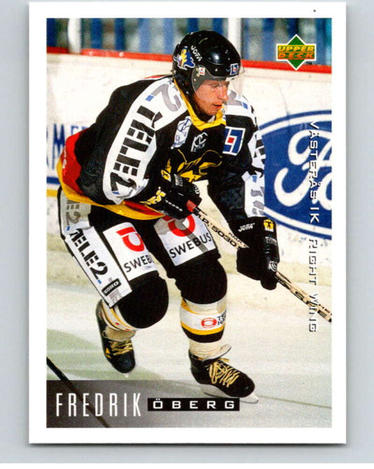 1995-96 Swedish Upper Deck #193 Fredrik Oberg V80323 Image 1