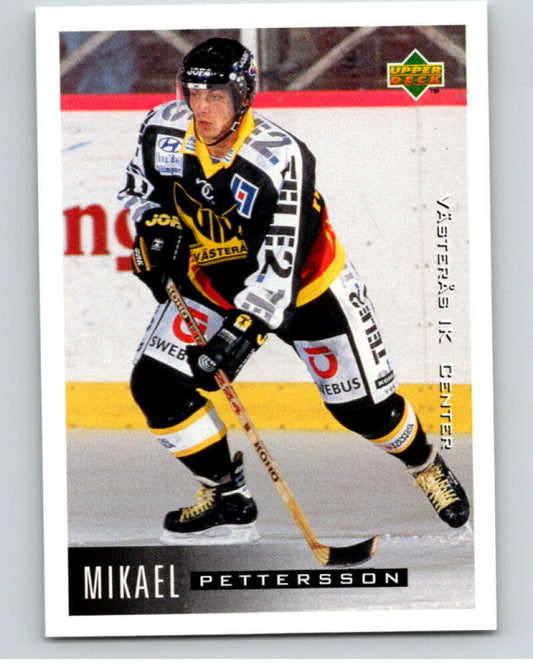 1995-96 Swedish Upper Deck #196 Mikael Pettersson V80328 Image 1