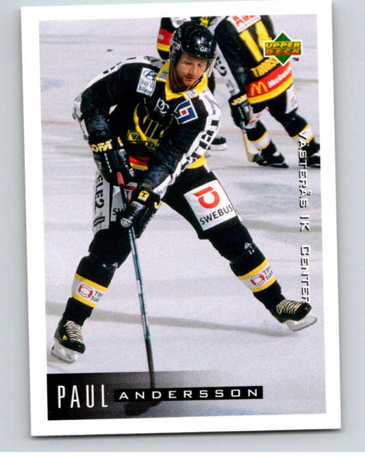 1995-96 Swedish Upper Deck #200 Paul Andersson V80336 Image 1
