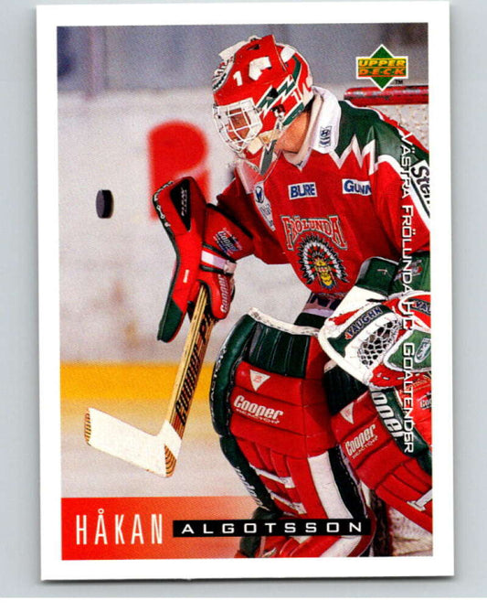 1995-96 Swedish Upper Deck #202 Hakan Algotsson V80338 Image 1