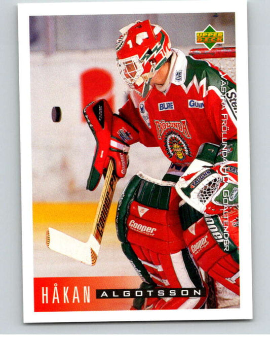 1995-96 Swedish Upper Deck #202 Hakan Algotsson V80339 Image 1