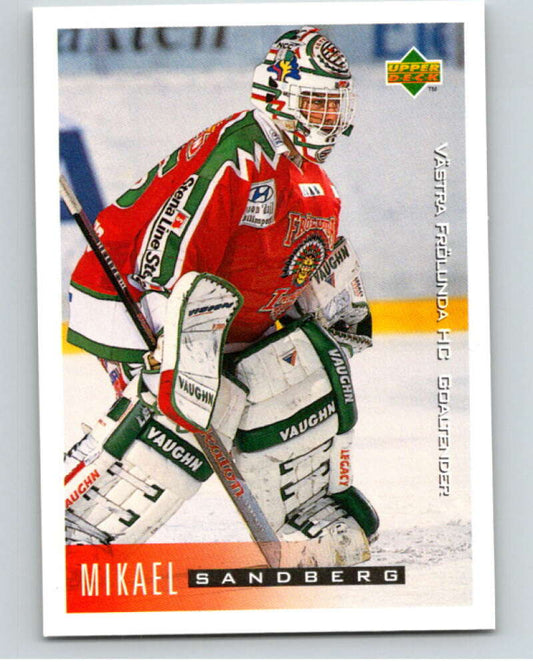 1995-96 Swedish Upper Deck #204 Mikael Sandberg V80344 Image 1
