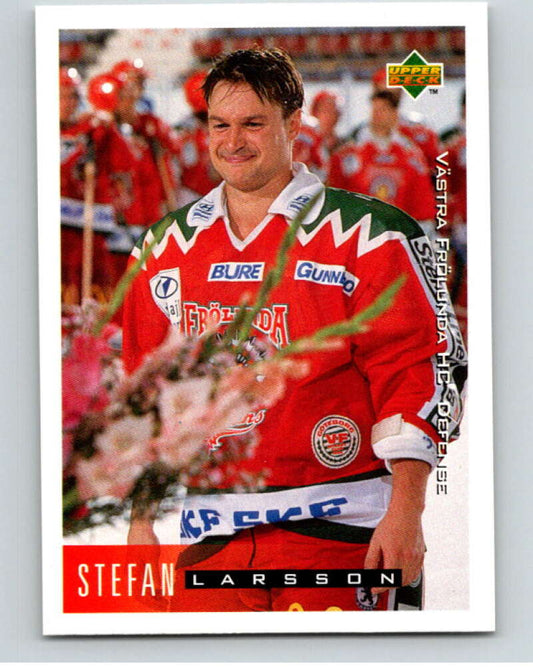 1995-96 Swedish Upper Deck #208 Stefan Larsson V80348 Image 1