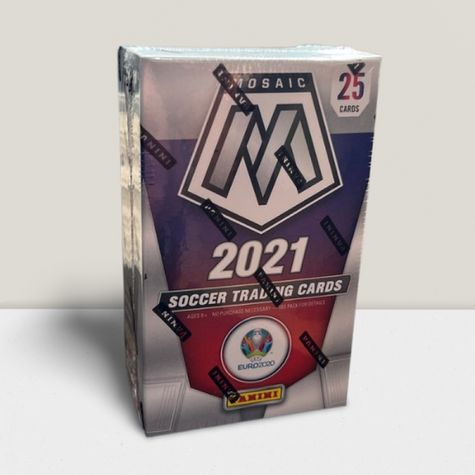 2021 Panini Mosaic EURO2020 Soccer Box - 4 Exclusive Pulsar Per Box - 25 Cards Image 1