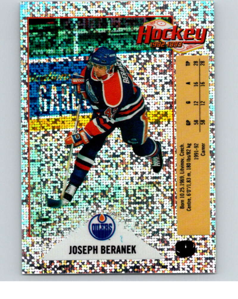 1992-93 Panini Stickers #I Joseph Beranek V80376 Image 1