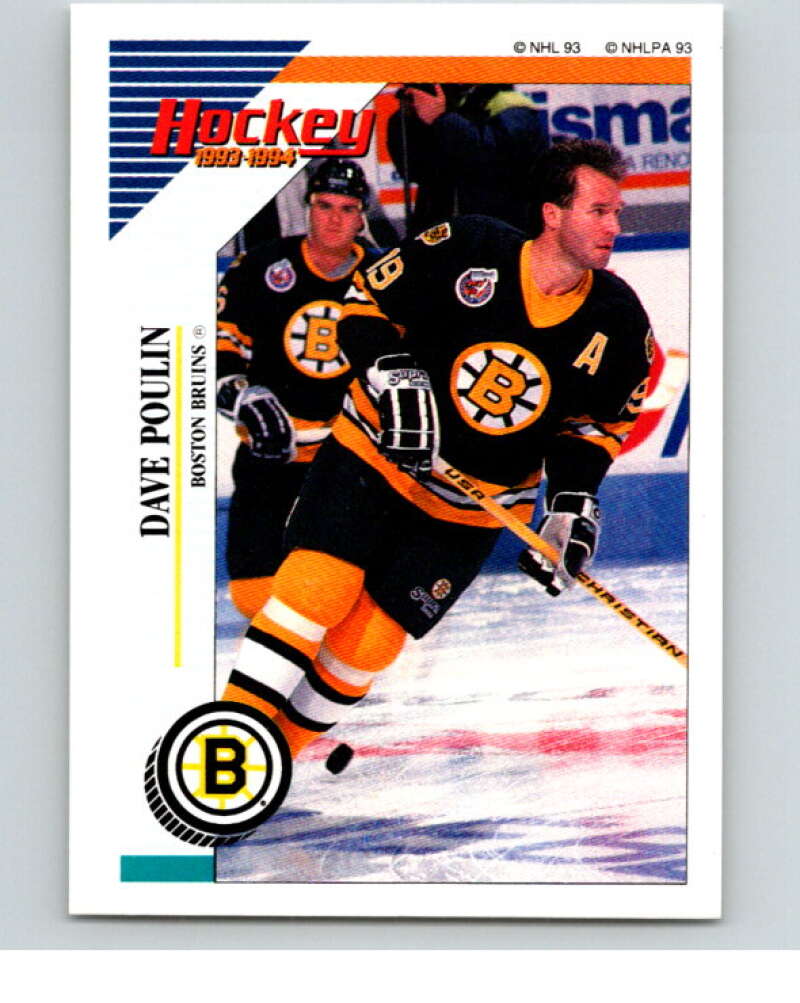 1993-94 Panini Stickers #4 Dave Poulin V80388 Image 1